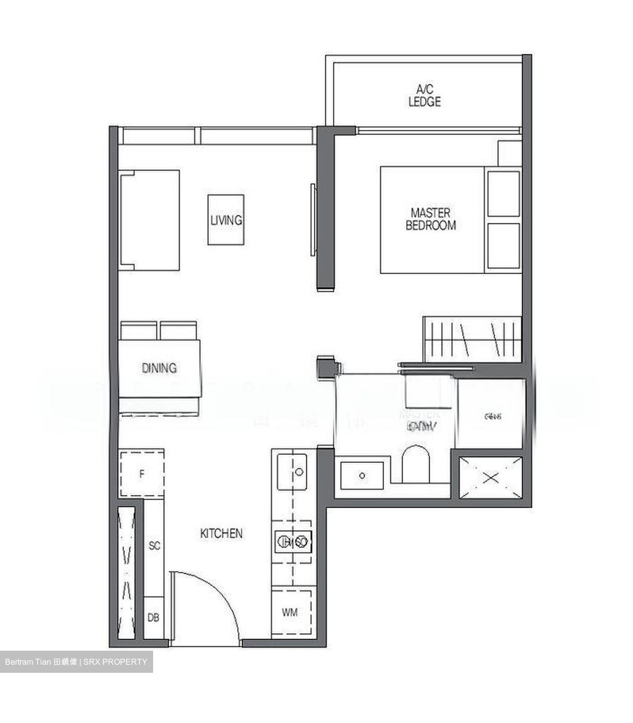 Midtown Modern (D7), Apartment #515585511